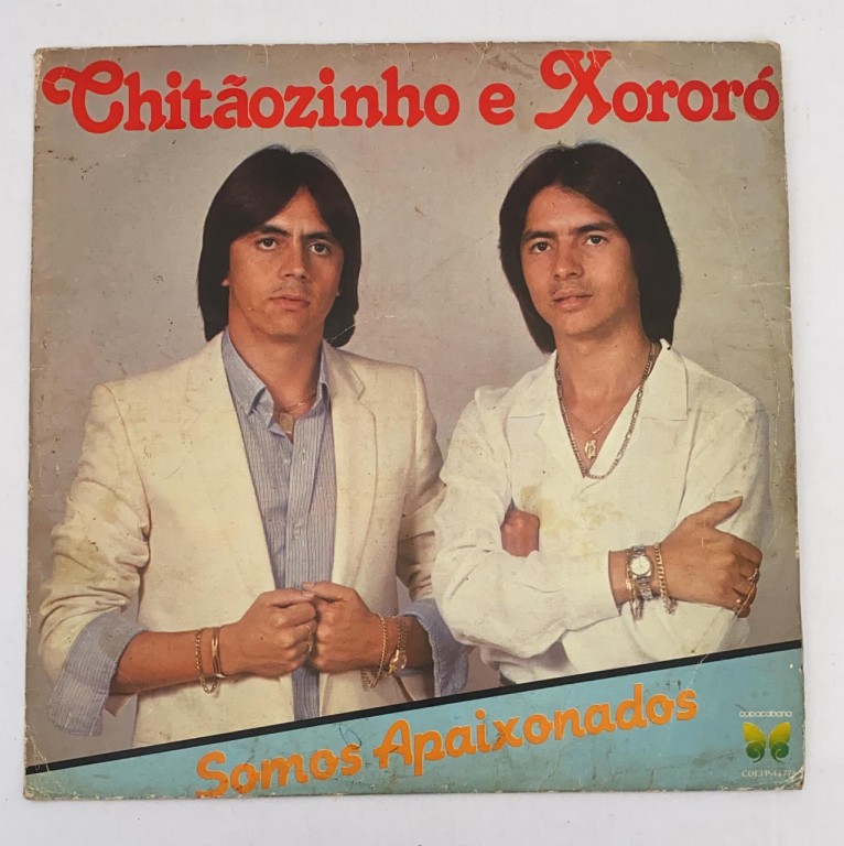 01 LP DE VINIL, SOMOS APAIXONADOS, CHITÃOZINHO E XORORÓ QUEROLEILOAR
