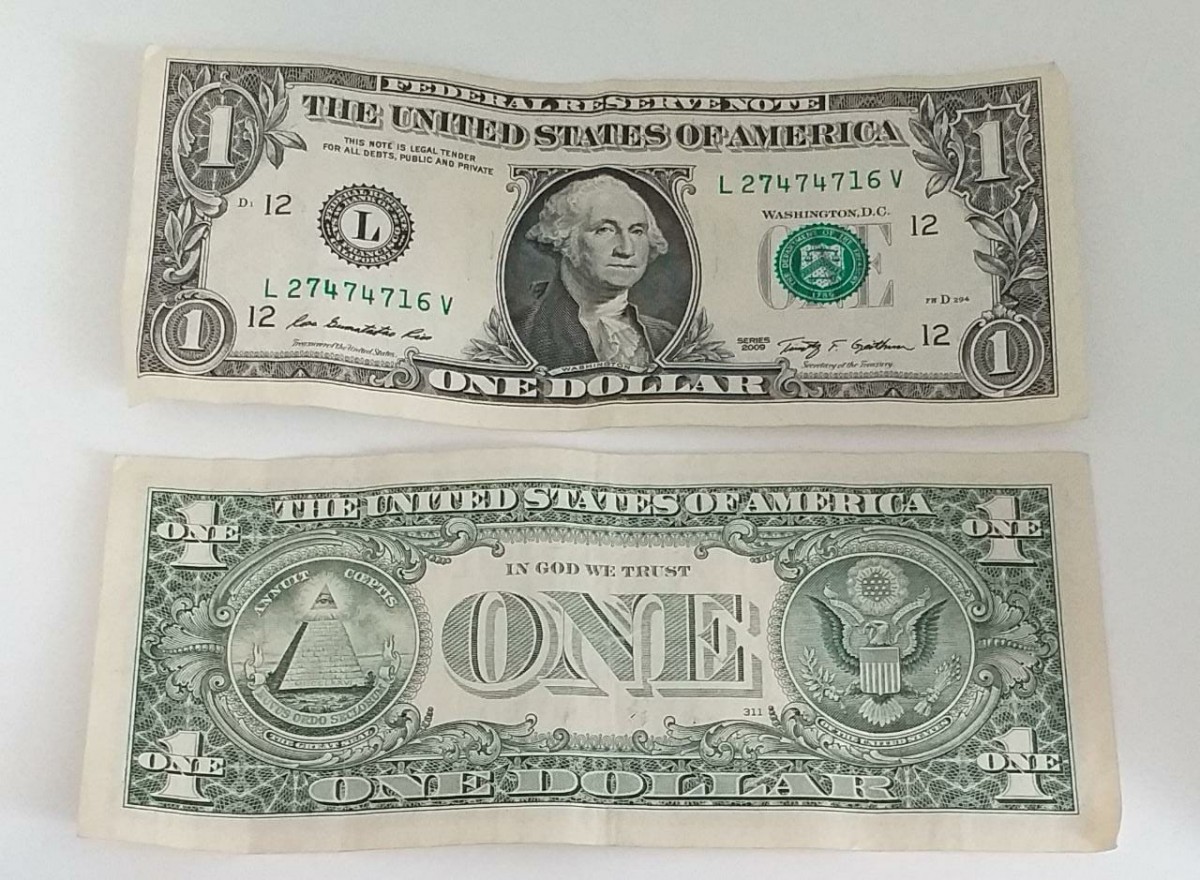 DUAS NOTAS DE 1 DOLAR CONFORME FOTO CASA CURIA E FELDMAN